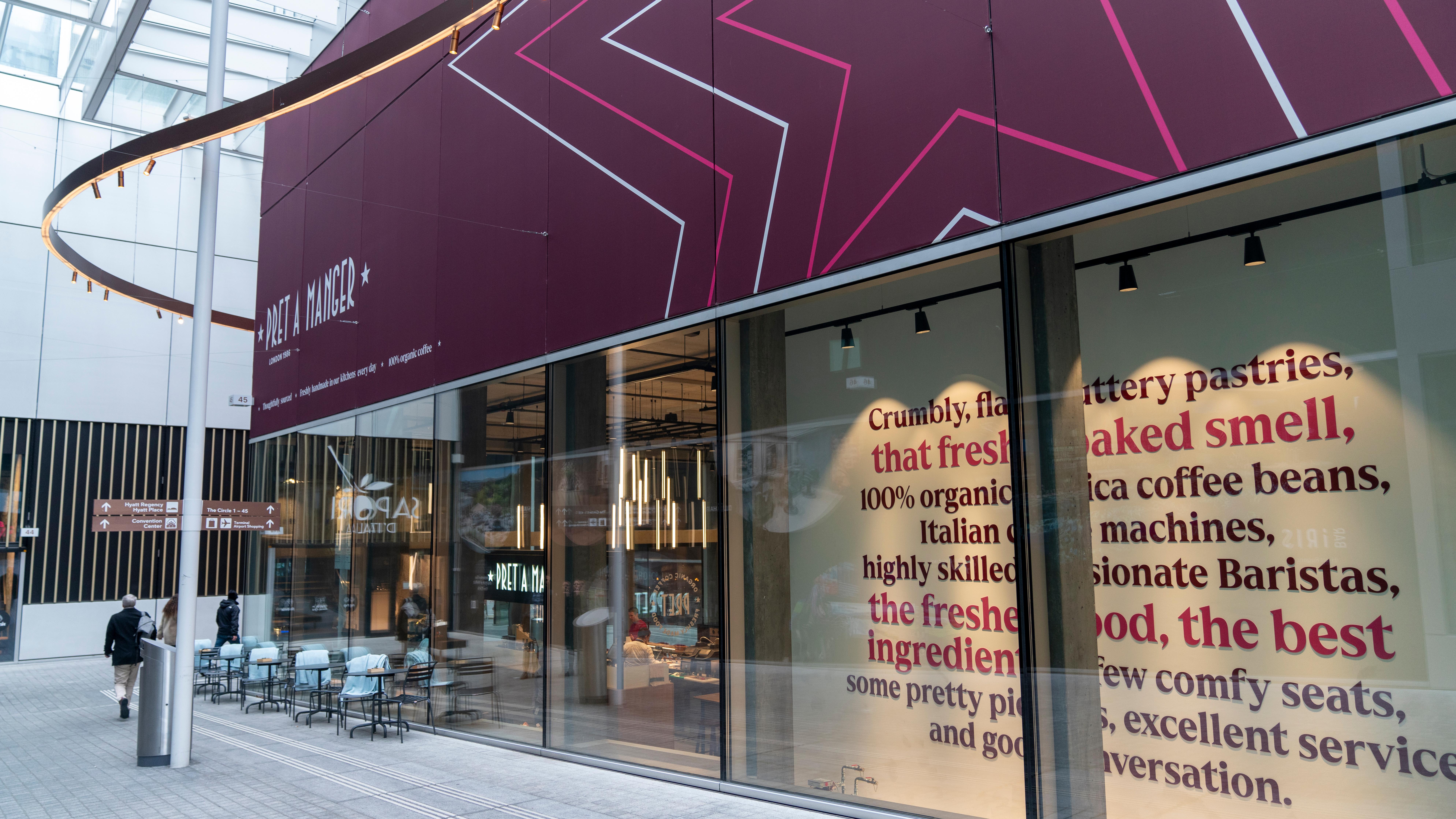 Pret A Manger The Circle, The Circle in Zürich