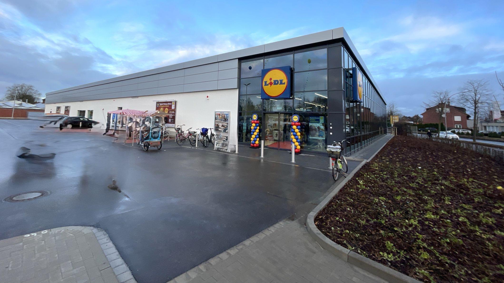 Lidl, Bahnhofstraße in Warendorf