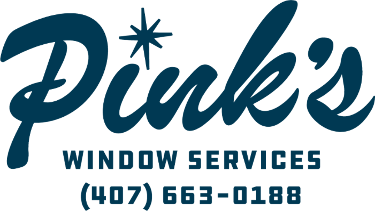 Pink's Window Services Logo