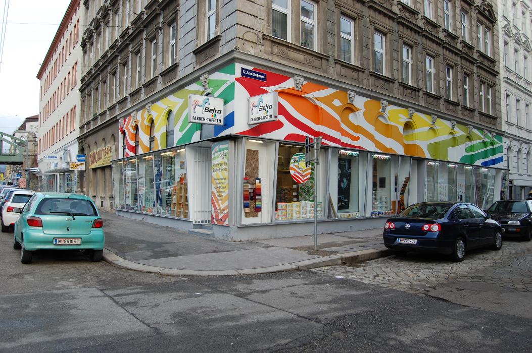 Sefra Farben- und Tapetenvertrieb Ges.m.b.H., Hernalser Hauptstraße in Wien