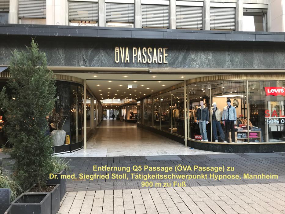 Dr. med. Siegfried Stoll, Tätigkeitsschwerpunkt Hypnose, Mannheim, Augustaanlage in Mannheim
