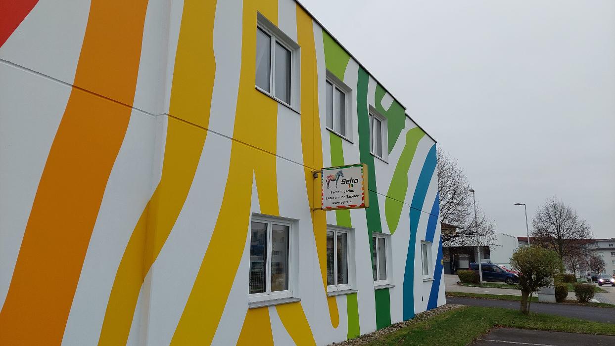Sefra Farben- und Tapetenvertrieb Ges.m.b.H., Richterstraße in Leonding