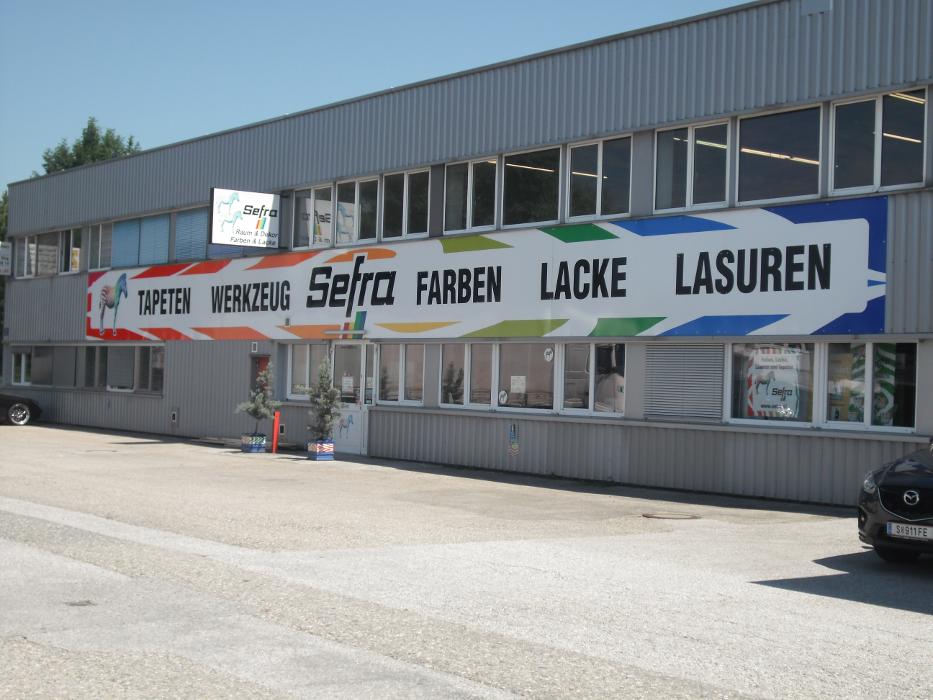 Sefra Farben- und Tapetenvertrieb Ges.m.b.H., Bachstraße in Salzburg