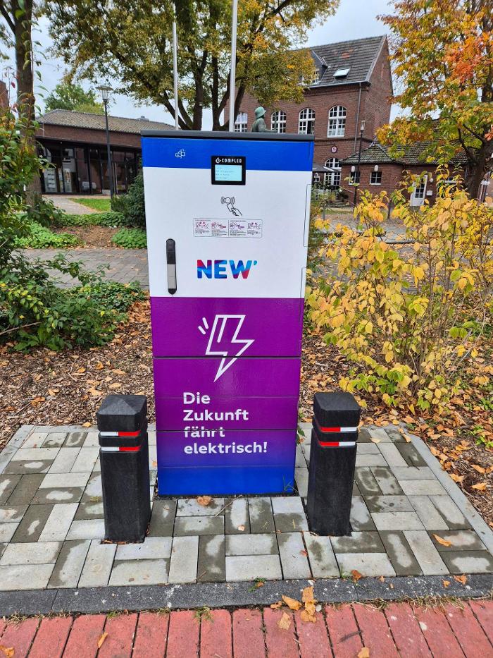 NEW Energie-Ladestation, Pankratiusplatz in Korschenbroich