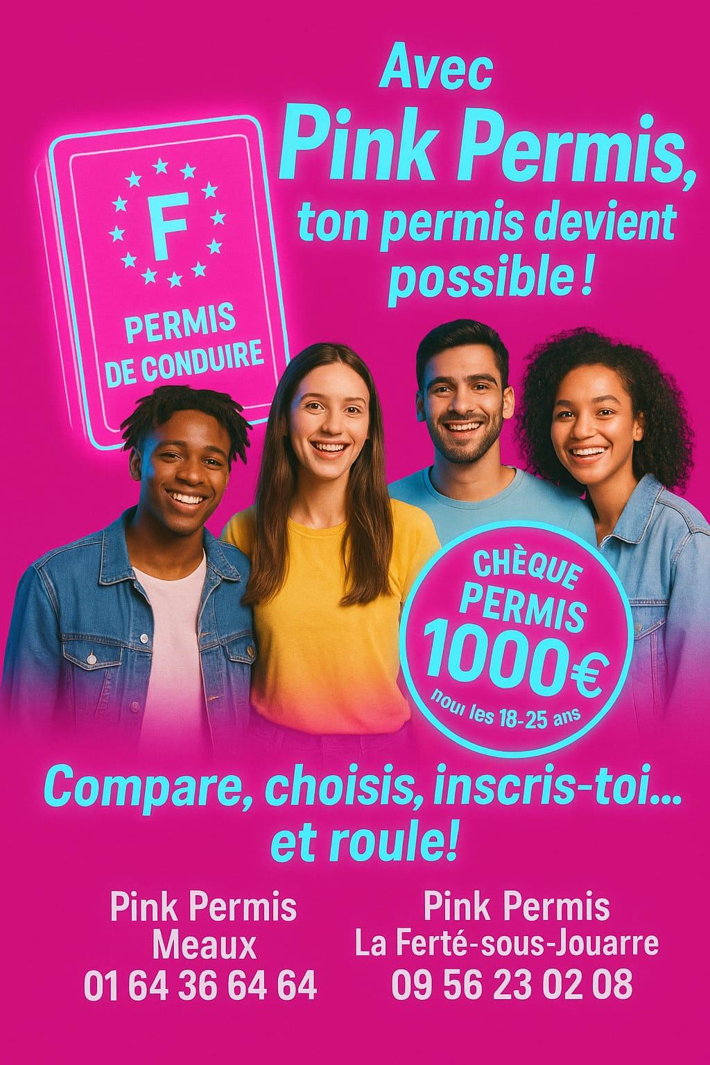 Auto- école Pink Permis la Ferté-sous-Jouarre