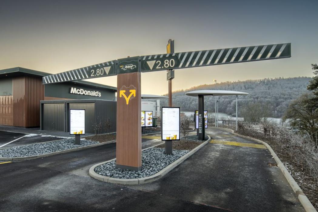 McDonald's, Wehrenbold-Straße in Gladenbach