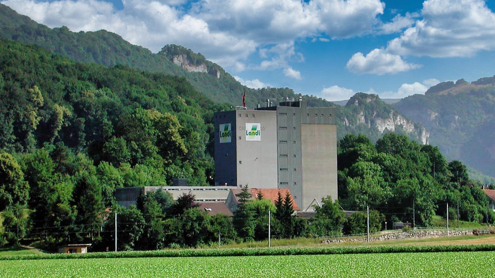 Agrar-Center Oberbipp, Oltenstrasse in Oberbipp