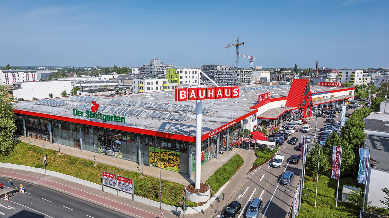 BAUHAUS Köln-Ehrenfeld, Weinsbergstraße in Köln