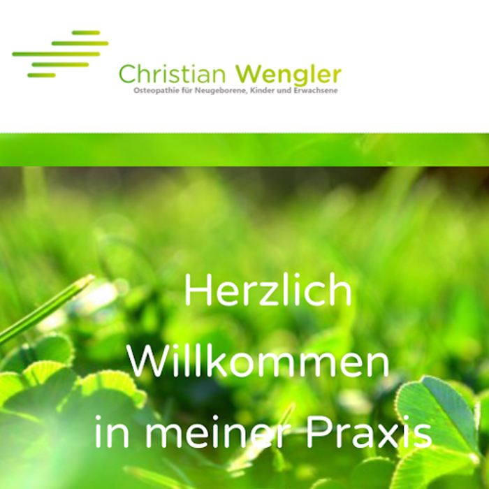 Logo Osteopathie für Neugeborene, Kinder und Erwachsene - Christian Wengler