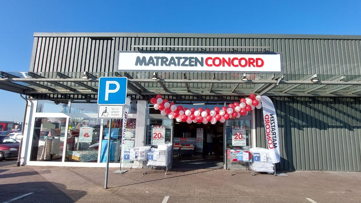 Matratzen Concord Filiale Hockenheim, Speyerer Straße in Hockenheim