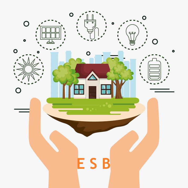 ESB Electricité Services Bâtiment station technique pour voiture électrique