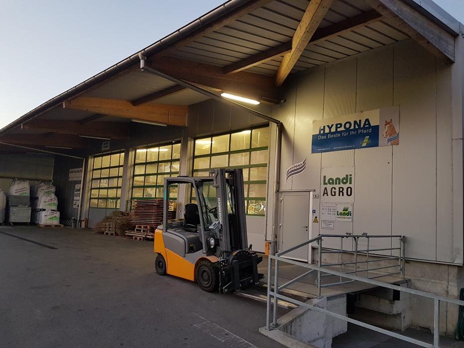 Agrar-Center Herzogenbuchsee, Byfangstrasse in Herzogenbuchsee