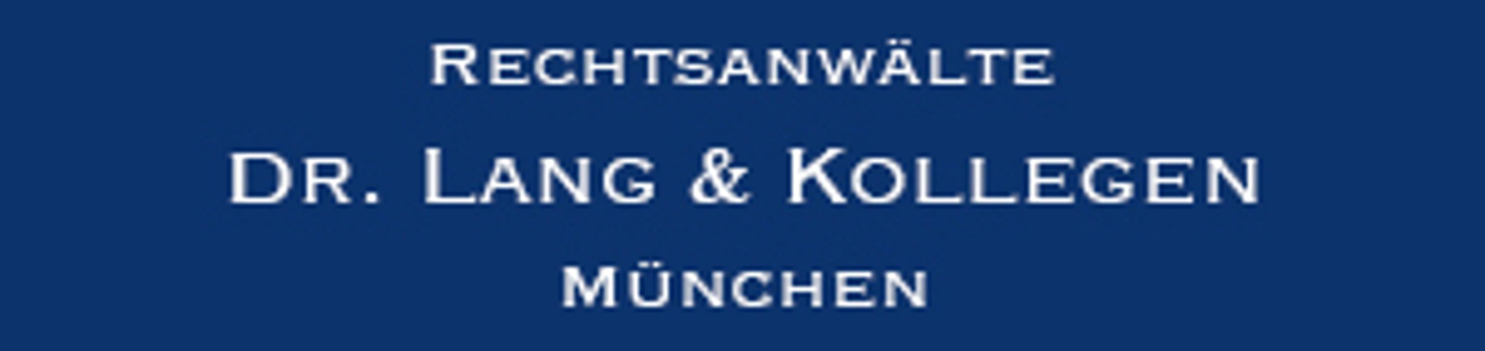 Dr. Lang & Kollegen in München