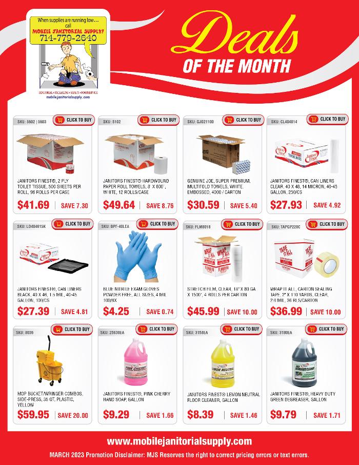 Mobile Janitorial Supply - Anaheim, CA