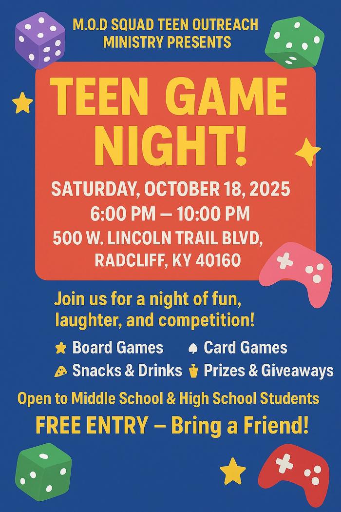 M.O.D. Squad Teen Outreach Ministry - Radcliff, KY