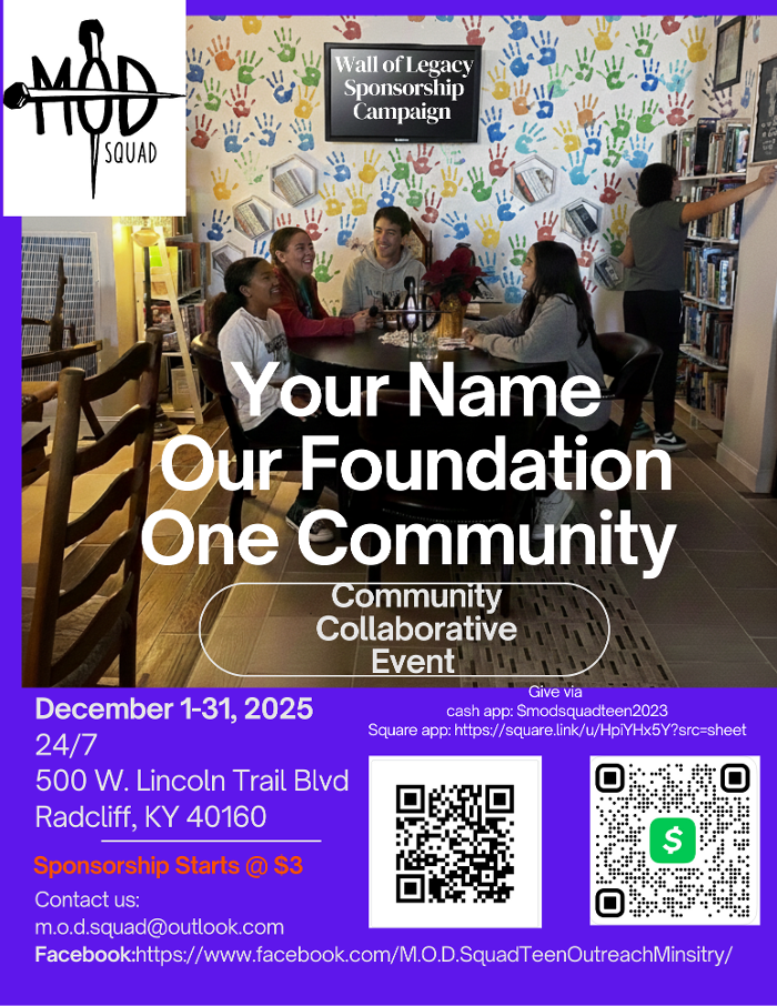 M.O.D. Squad Teen Outreach Ministry - Radcliff, KY