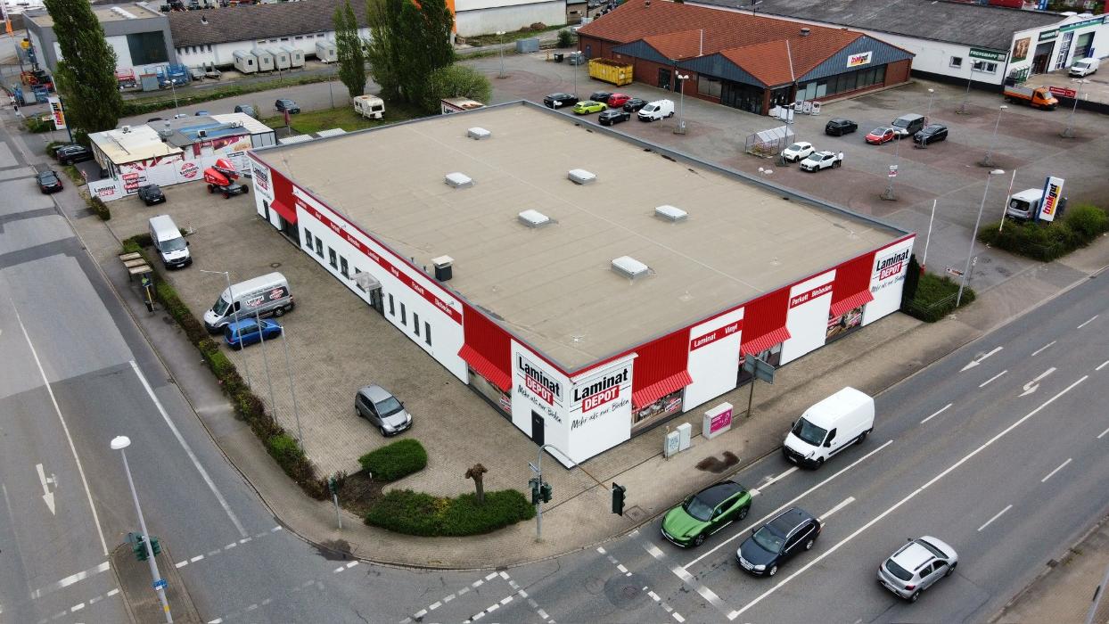 LaminatDEPOT Mülheim, Timmerhellstraße in Mülheim an der Ruhr