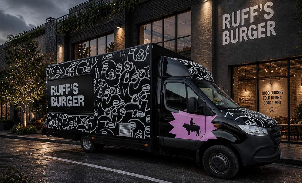 Ruff's Burger Foodtruck in München