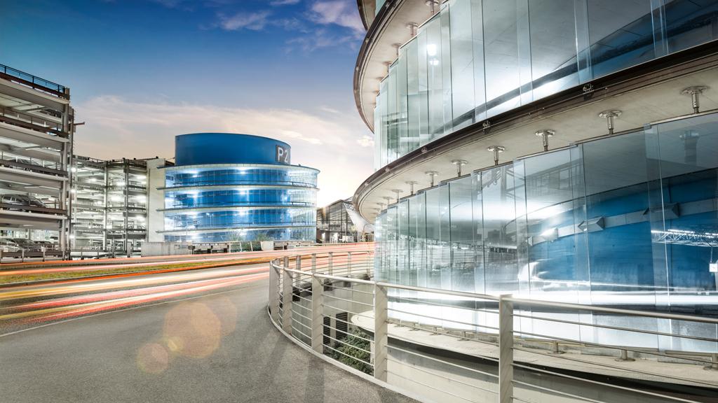 Parkhaus Altmarkt Galerie APCOA, Webergasse in Dresden