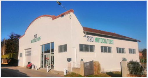 S2D MOTOCULTURE tondeuse à gazon (détail)