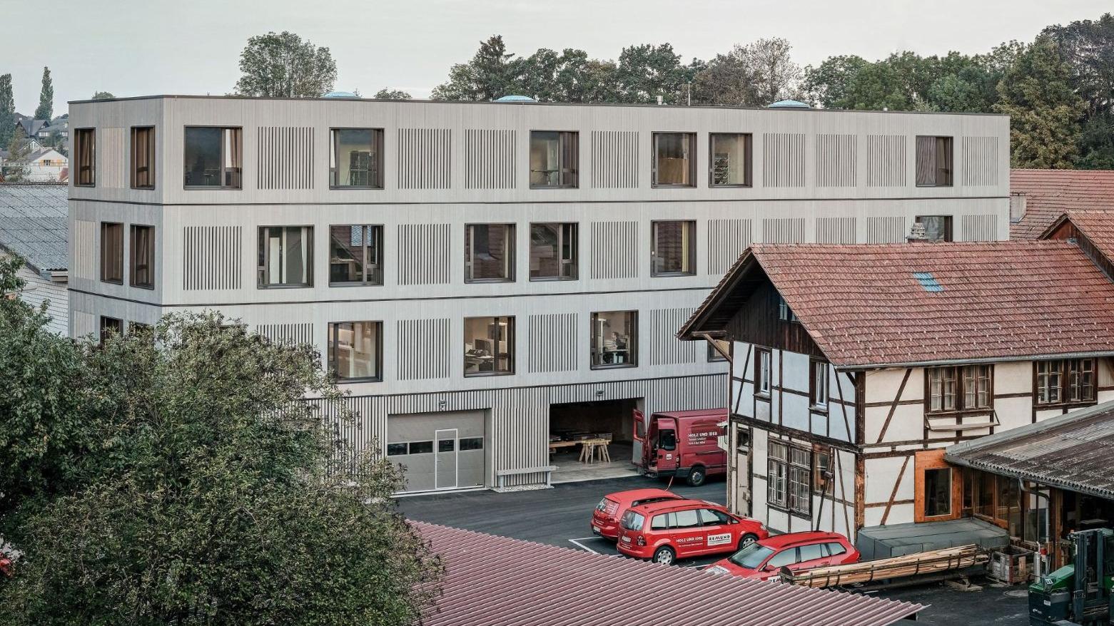 Remund Holzbau AG, Güterstrasse in Schwarzenburg