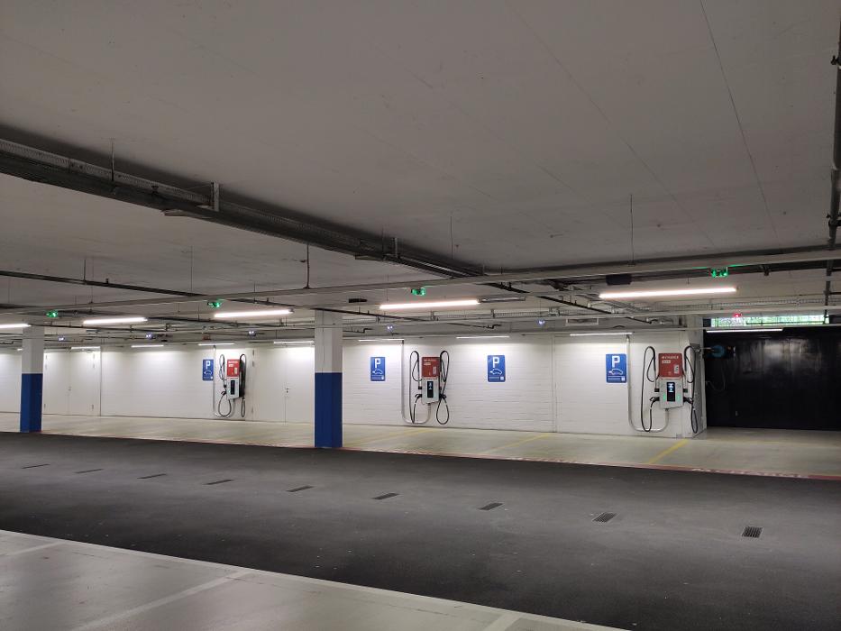 Migrol Charging Station, Bahnhofstrasse in Sursee