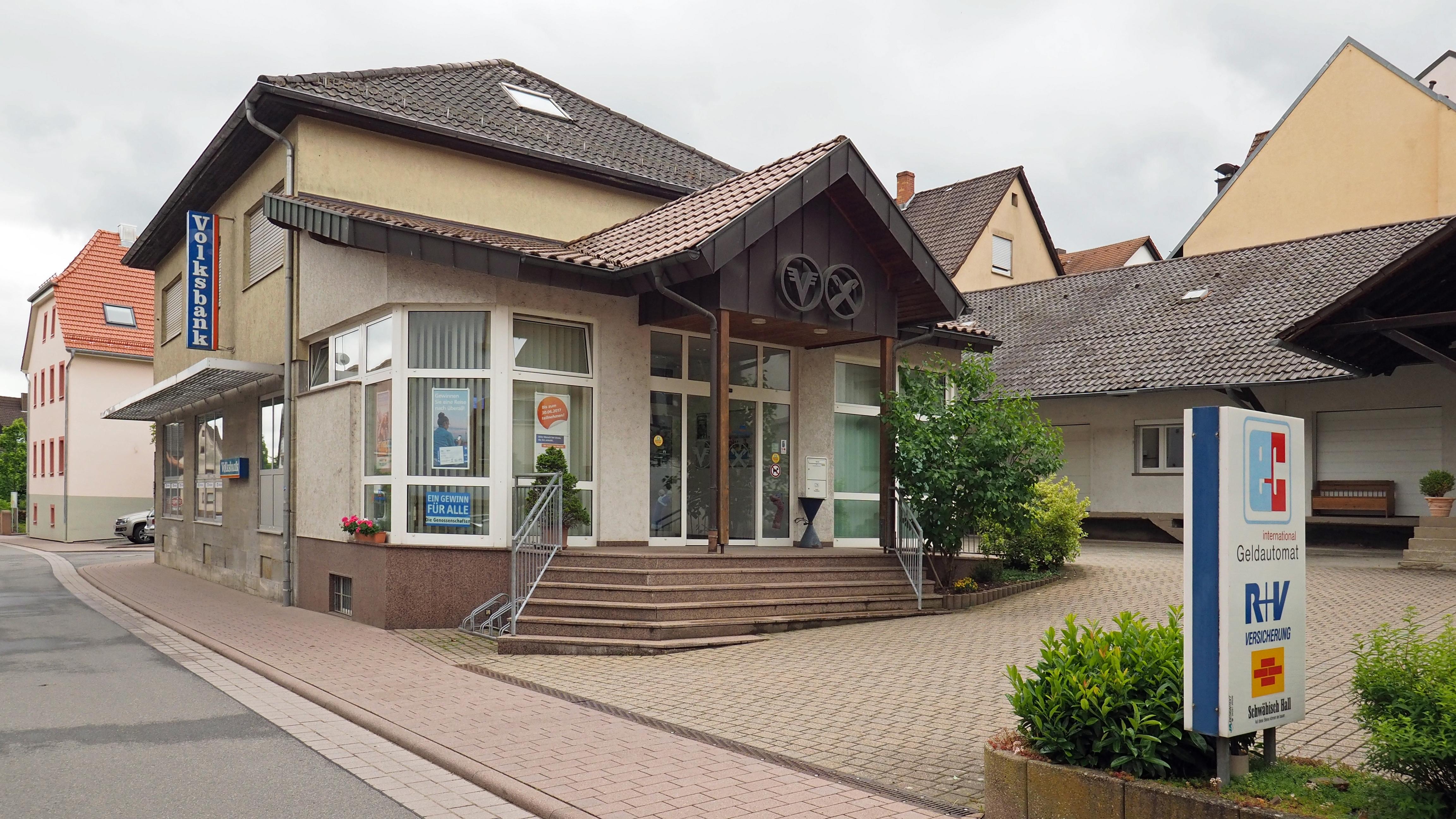 Volksbank Heidelberg-Neckartal eG Filiale Reichartshausen, Hauptstraße in Reichartshausen