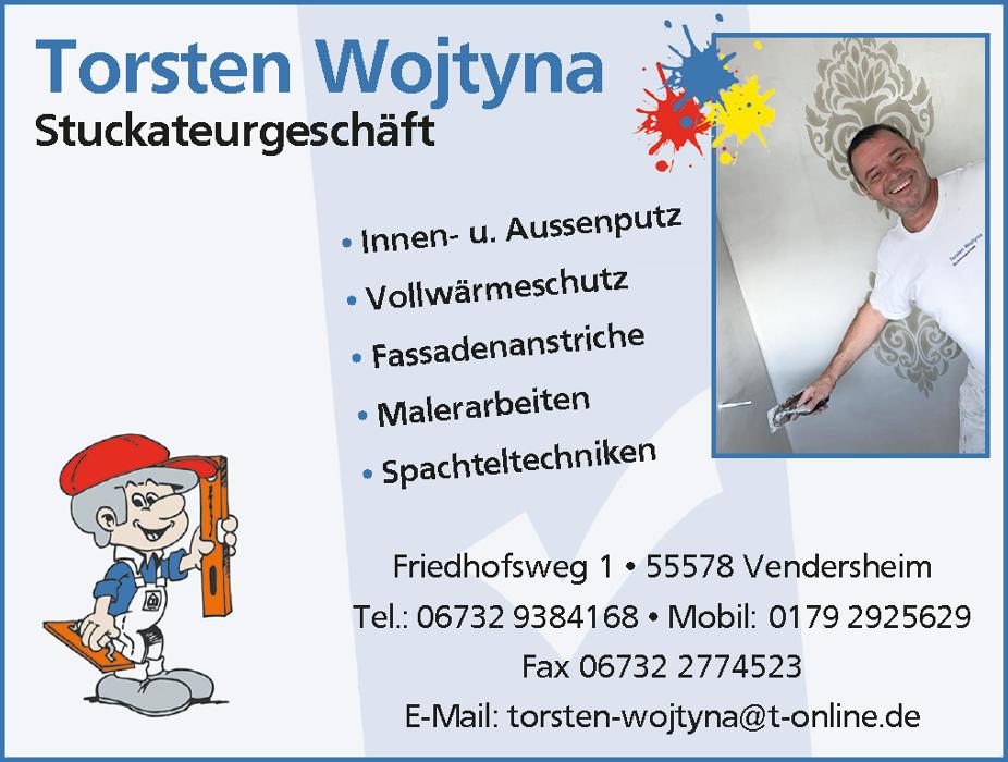 Stuckateurgeschäft Torsten Wojtyna, Friedhofsweg in Vendersheim