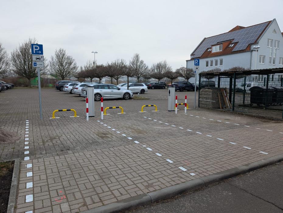 TEAG Mobil-Ladestation, Am Seegraben in Erfurt