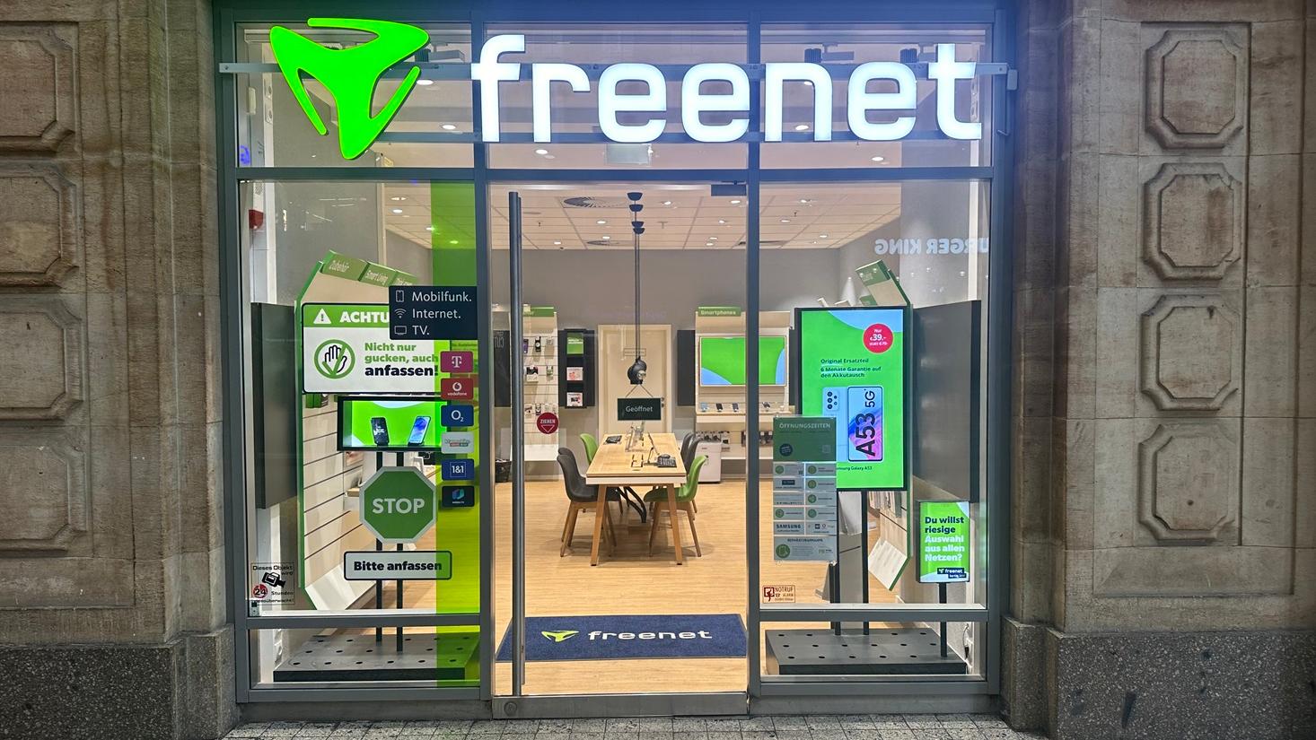 freenet Shop, Willy-Brandt-Platz in Leipzig