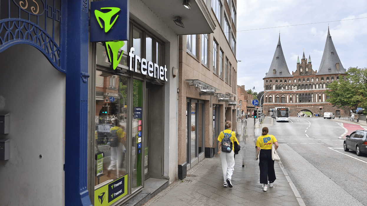 freenet Shop, Holstenstrasse in Lübeck