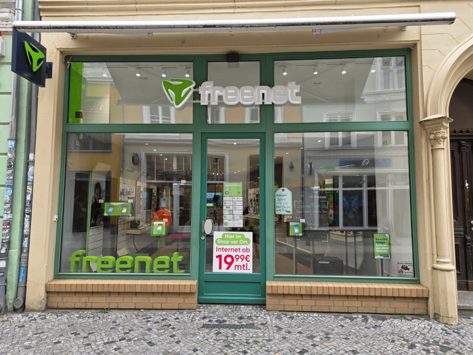 freenet Shop, Ossenreyerstraße in Stralsund