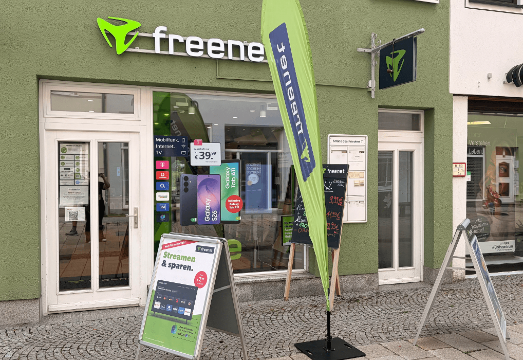 freenet Shop, Straße des Friedens in Ilmenau