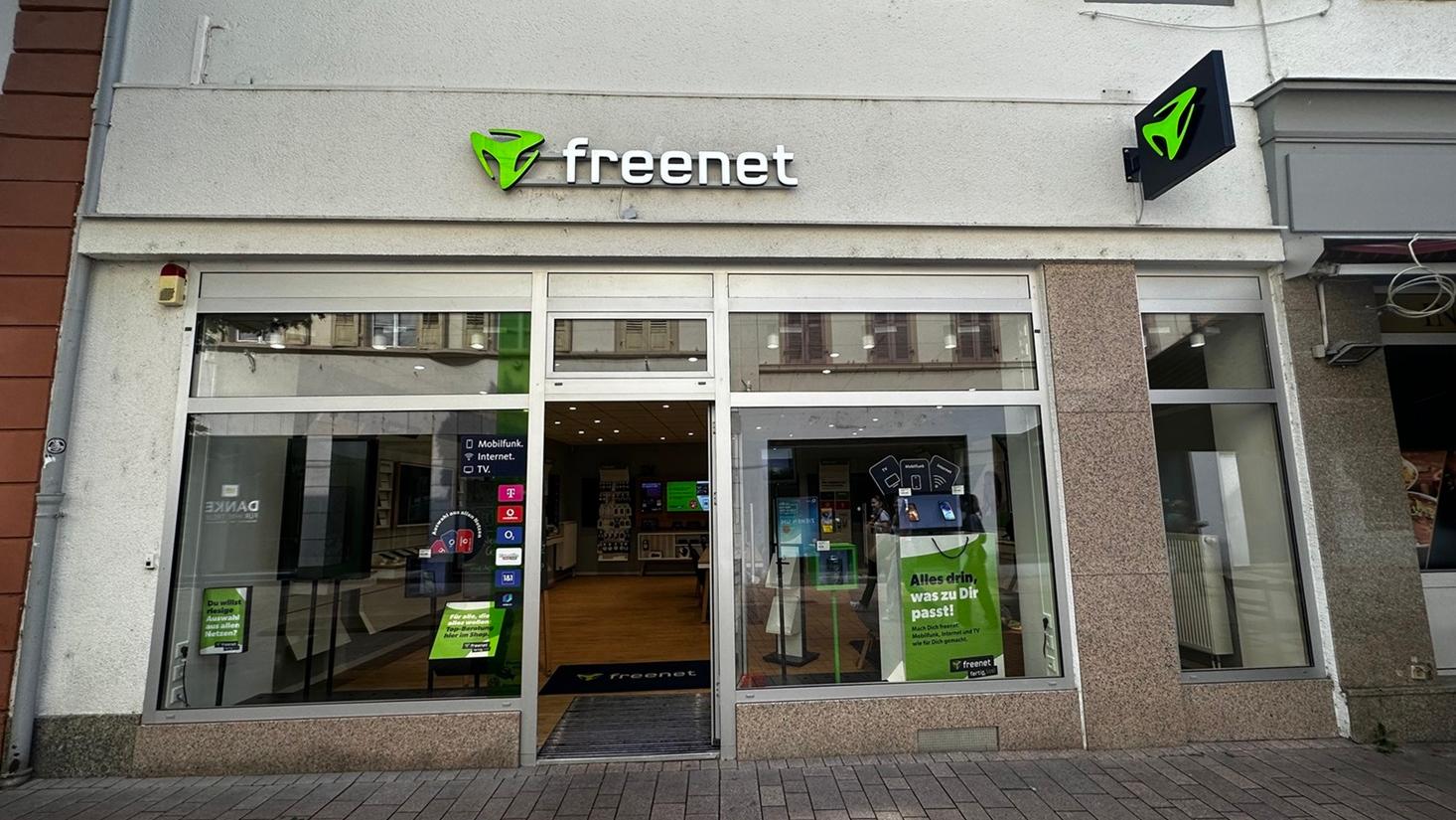 freenet Shop, Hauptstraße in Weinheim