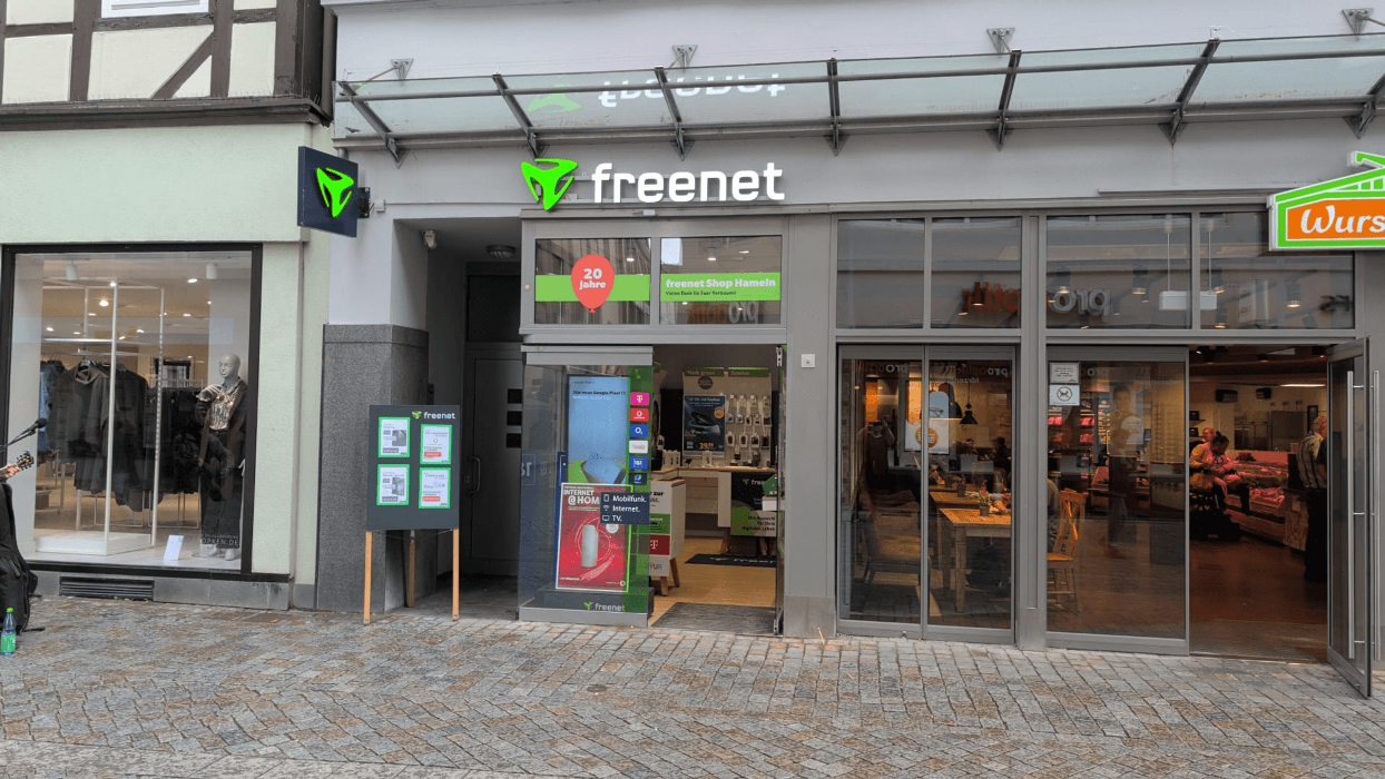 freenet Shop, Bäckerstraße in Hameln