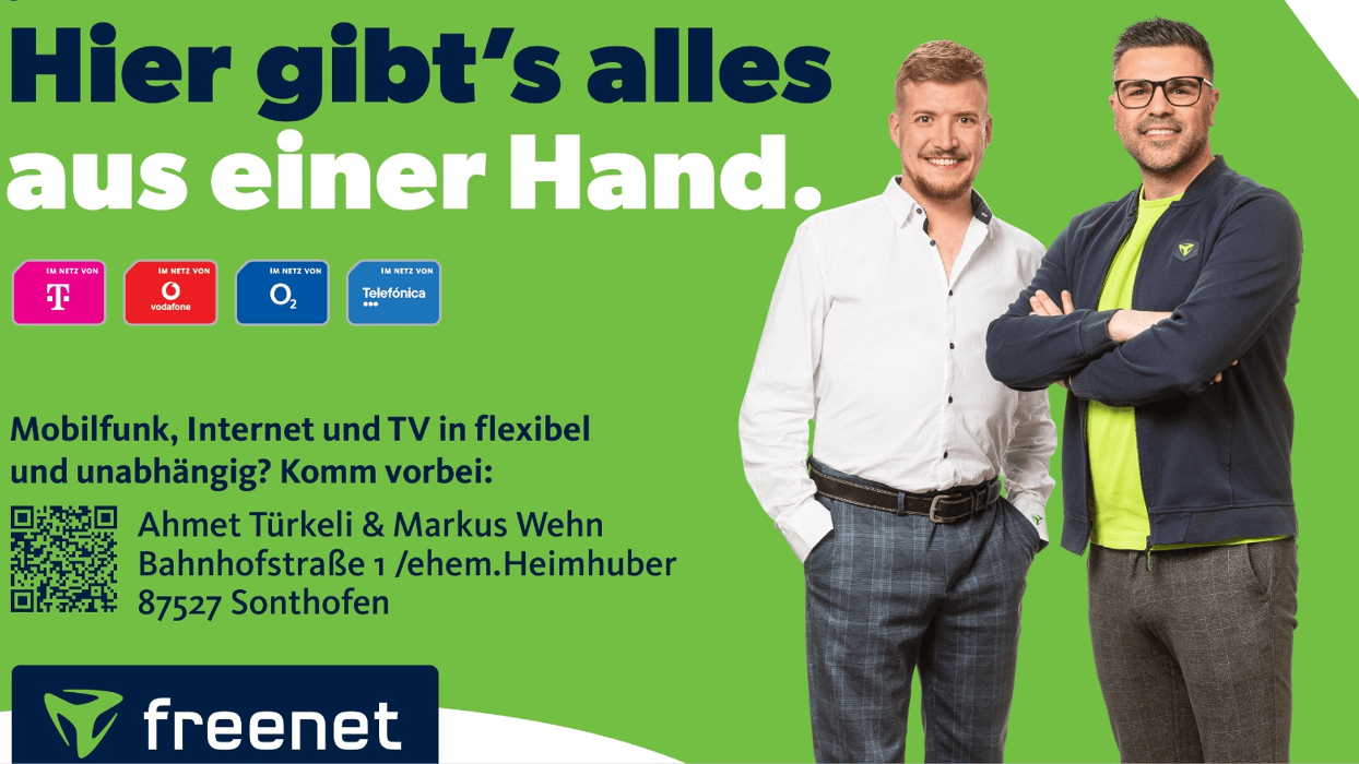 freenet Shop, Bahnhofstraße in Sonthofen
