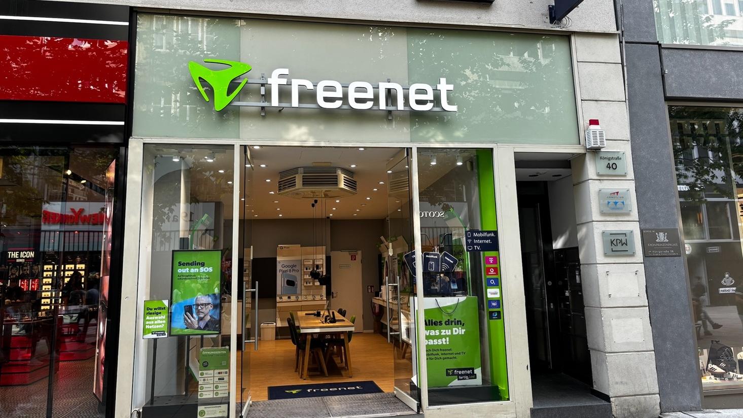 freenet Shop, Königstraße in Stuttgart