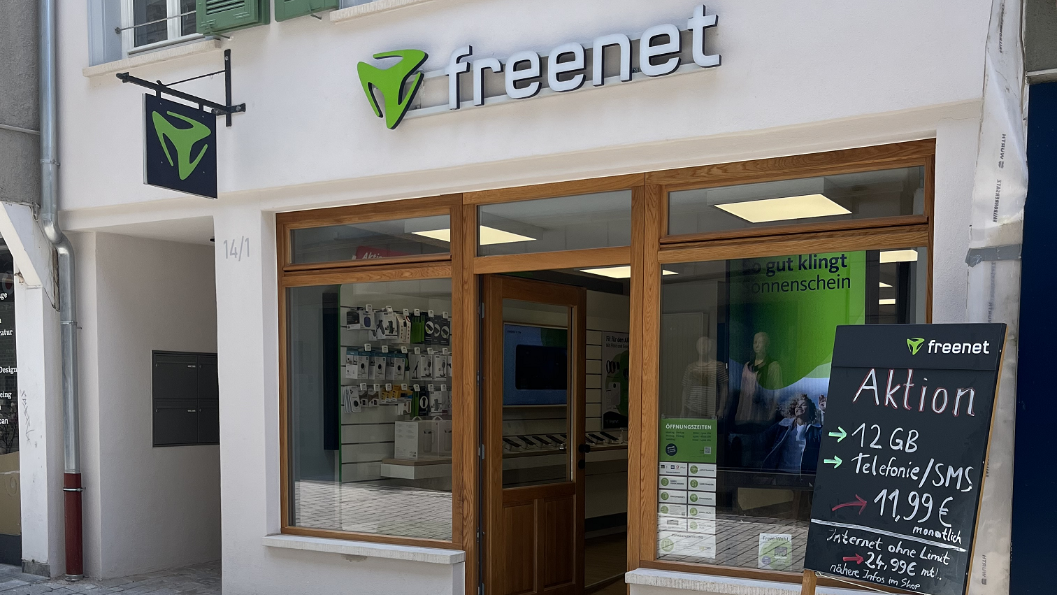 freenet Shop, Pliensaustraße in Esslingen am Neckar