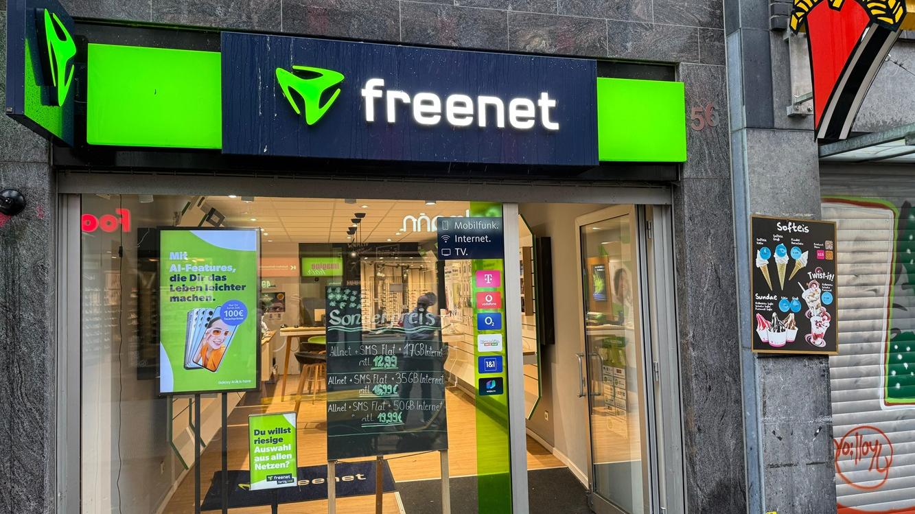 freenet Shop, Adalbertstraße in Aachen