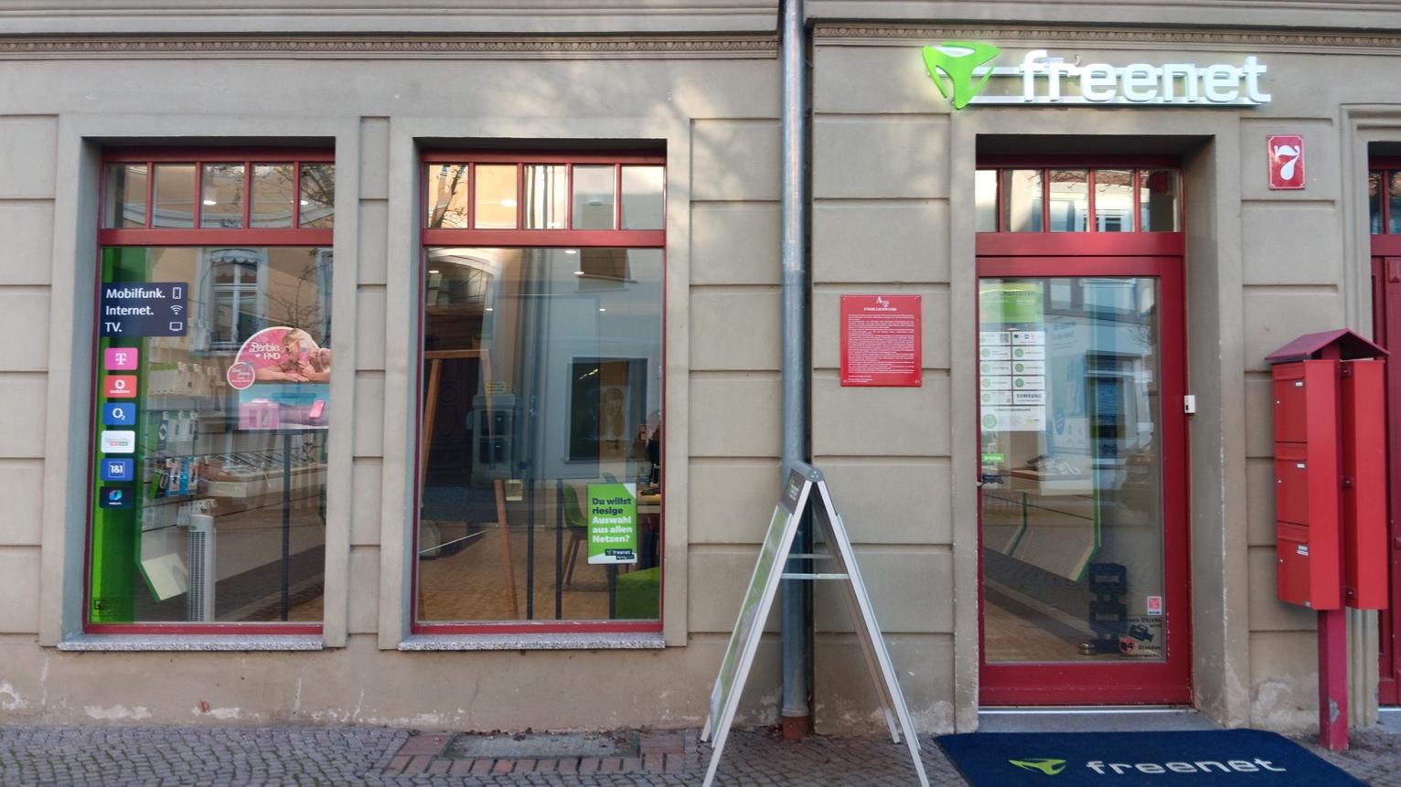 freenet Shop, Rosenstraße in Angermünde