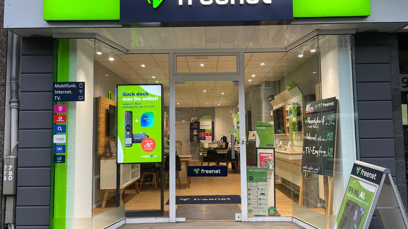 freenet Shop, Luegallee in Düsseldorf
