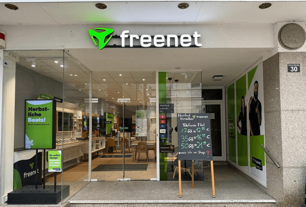 freenet Shop, Bahnhofstraße in Unna