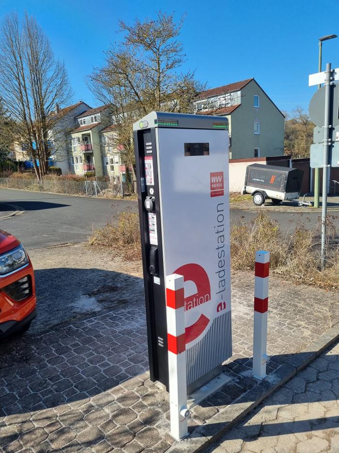 WVV Energie E-Ladestationen, Falkenstraße in Zell am Main