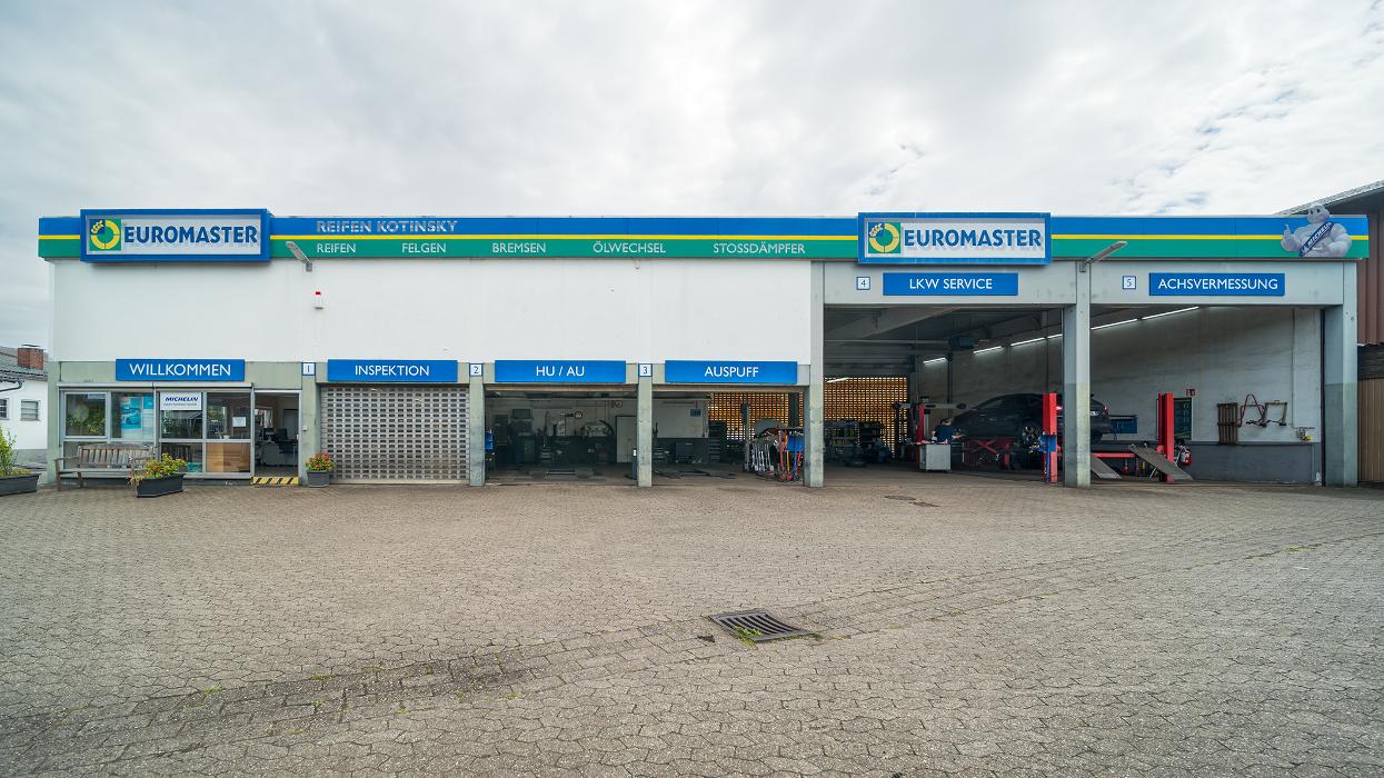 Reifen Kotinsky GmbH & Co. KG - Partnerbetrieb von EUROMASTER, Von-Kuhl-Str. in Koblenz