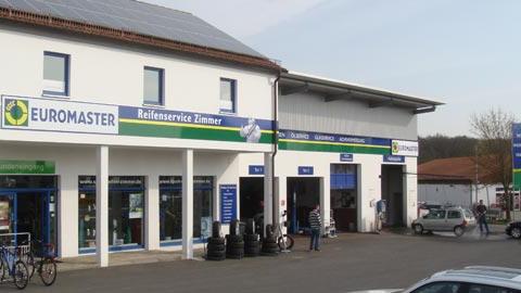 Reifenservice Zimmer - Partnerbetrieb von EUROMASTER, Am Bahnhof in Wiesentheid