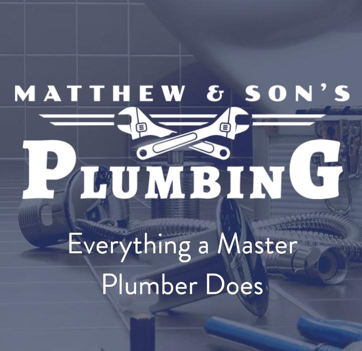 Matthew &amp; Sons Plumbing Logo