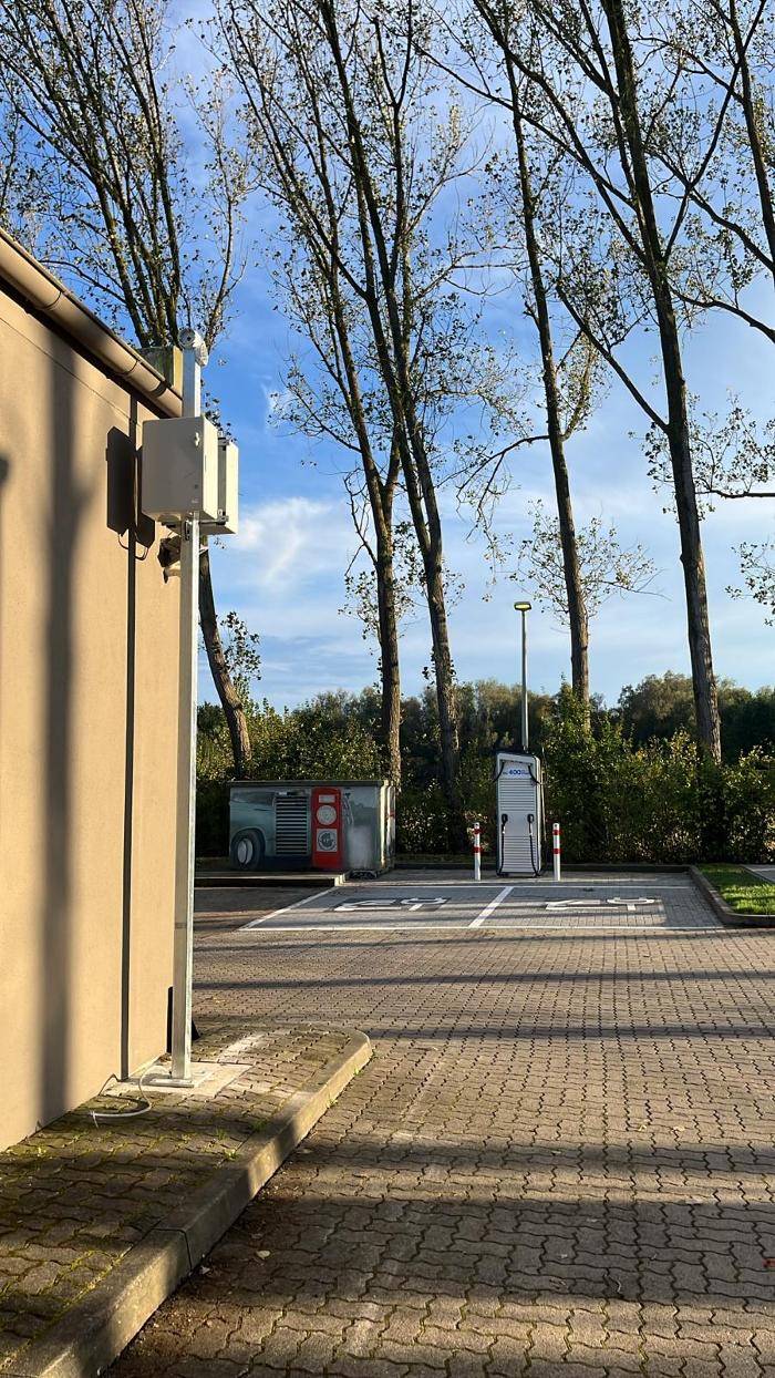 TotalEnergies Charging station, An der Stadtautobahn in Rostock