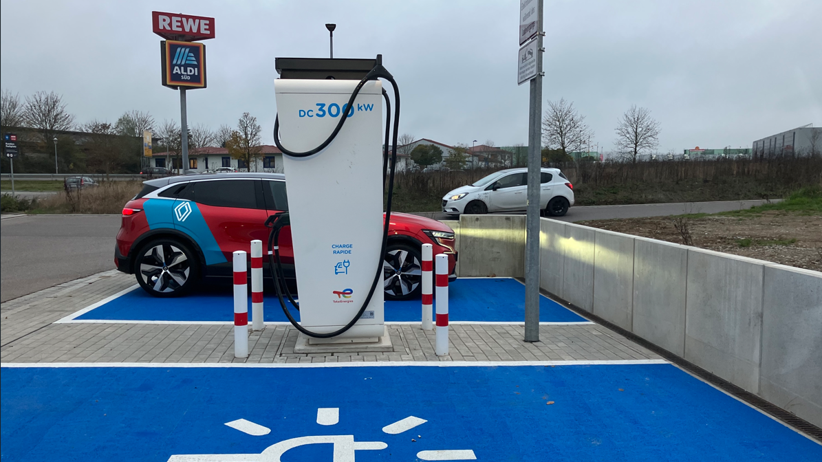 TotalEnergies Charging station, Hammerstatt in Wörnitz