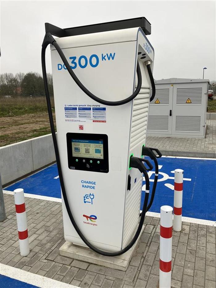 TotalEnergies Charging Station, Hammerstatt in Wörnitz