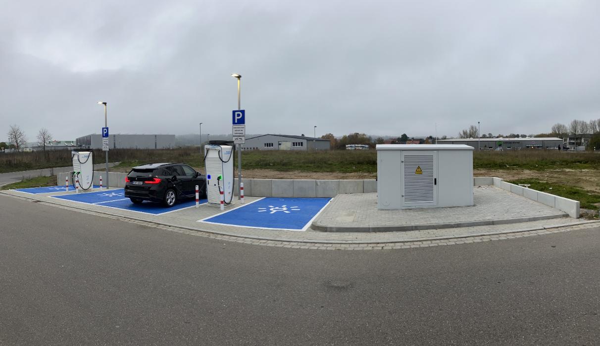 TotalEnergies Charging Station, Hammerstatt in Wörnitz